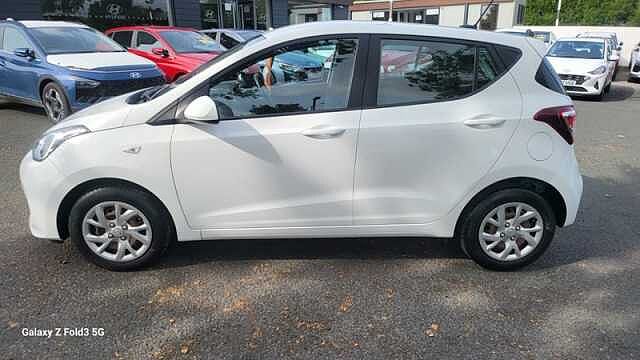 Hyundai I10 1.0 SE Hatchback 5dr Petrol Manual Euro 6 (67 ps) White