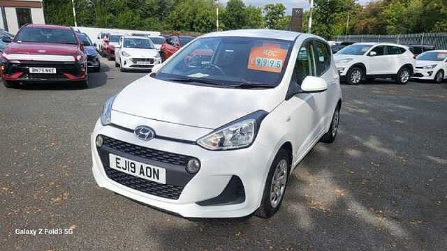 Hyundai I10 1.0 SE Hatchback 5dr Petrol Manual Euro 6 (67 ps) White