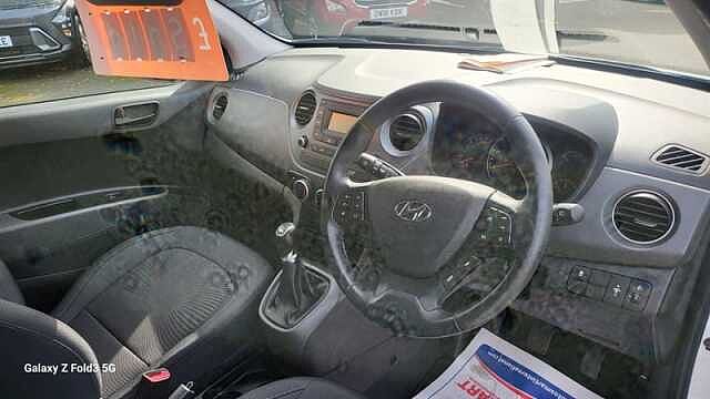 Hyundai I10 1.0 SE Hatchback 5dr Petrol Manual Euro 6 (67 ps) White