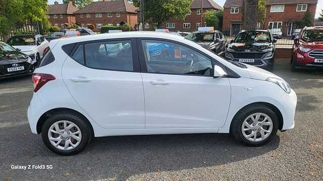 Hyundai I10 1.0 SE Hatchback 5dr Petrol Manual Euro 6 (67 ps) White