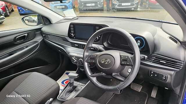 Hyundai I20 1.0 T-GDi MHEV SE Connect Hatchback 5dr Petrol Hybrid DCT Euro 6 (s/s) (100 ps) Blue