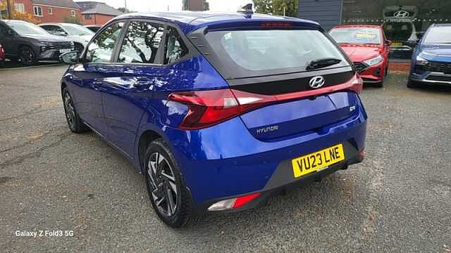 Hyundai I20 1.0 T-GDi MHEV SE Connect Hatchback 5dr Petrol Hybrid DCT Euro 6 (s/s) (100 ps) Blue