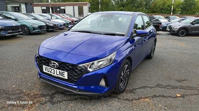 Hyundai I20 1.0 T-GDi MHEV SE Connect Hatchback 5dr Petrol Hybrid DCT Euro 6 (s/s) (100 ps) Blue