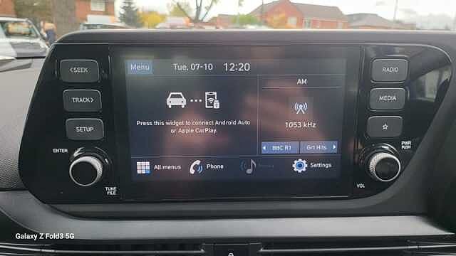 Hyundai I20 1.0 T-GDi MHEV SE Connect Hatchback 5dr Petrol Hybrid DCT Euro 6 (s/s) (100 ps) Blue