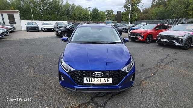 Hyundai I20 1.0 T-GDi MHEV SE Connect Hatchback 5dr Petrol Hybrid DCT Euro 6 (s/s) (100 ps) Blue