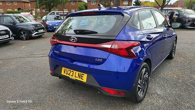 Hyundai I20 1.0 T-GDi MHEV SE Connect Hatchback 5dr Petrol Hybrid DCT Euro 6 (s/s) (100 ps) Blue