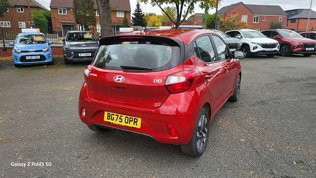 Hyundai I10 1.0 Advance Hatchback 5dr Petrol Auto Euro 6 (s/s) (63 ps) Red