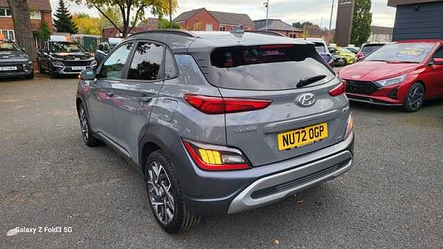 Hyundai KONA 1.6 h-GDi Premium SUV 5dr Petrol Hybrid DCT Euro 6 (s/s) (141 ps) Grey