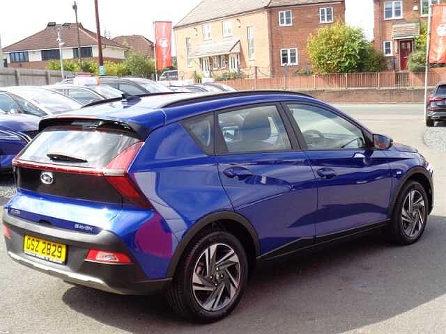 Hyundai BAYON 1.0 T-GDi MHEV SE Connect SUV 5dr Petrol Hybrid Manual Euro 6 (s/s) (100 ps) Blue