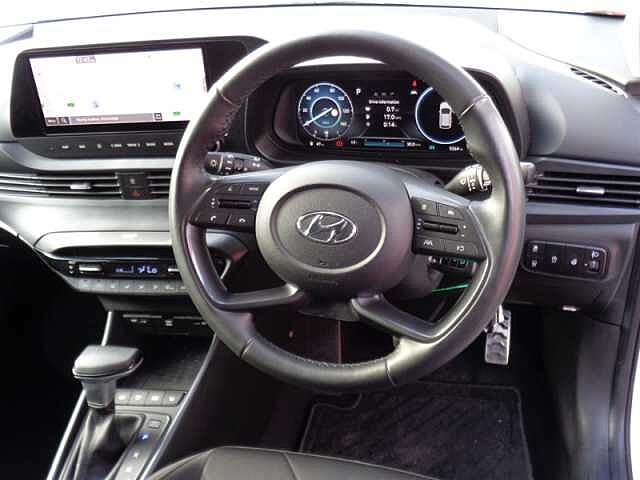 Hyundai BAYON 1.0 T-GDi MHEV Premium SUV 5dr Petrol Hybrid DCT Euro 6 (s/s) (100 ps) White