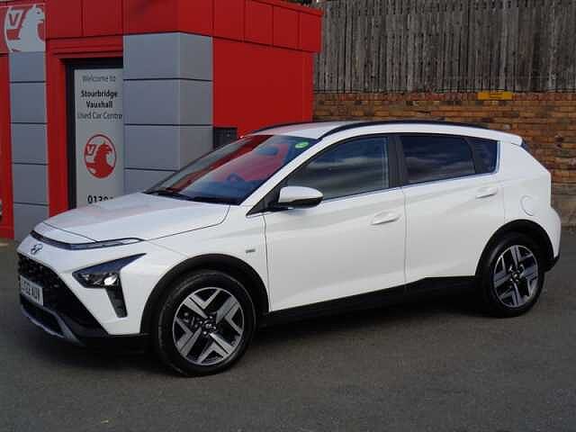 Hyundai BAYON 1.0 T-GDi MHEV Premium SUV 5dr Petrol Hybrid DCT Euro 6 (s/s) (100 ps) White
