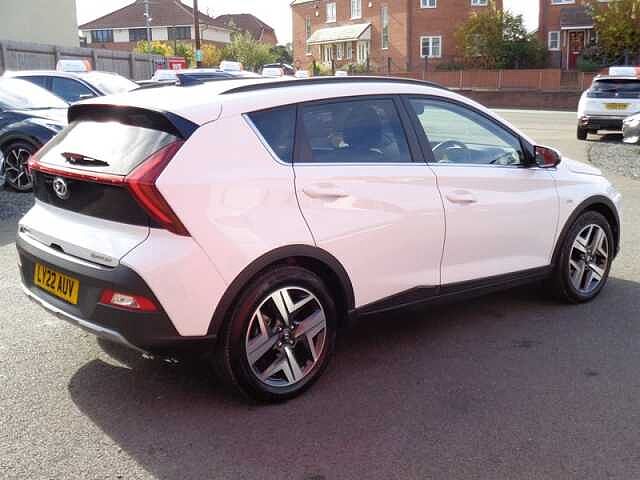 Hyundai BAYON 1.0 T-GDi MHEV Premium SUV 5dr Petrol Hybrid DCT Euro 6 (s/s) (100 ps) White