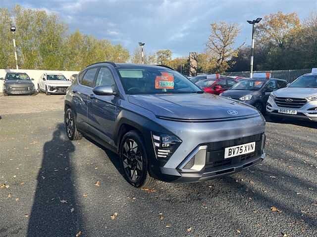 Hyundai KONA 1.6 h-GDi Ultimate SUV 5dr Petrol Hybrid DCT Euro 6 (s/s) (129 ps) Blue