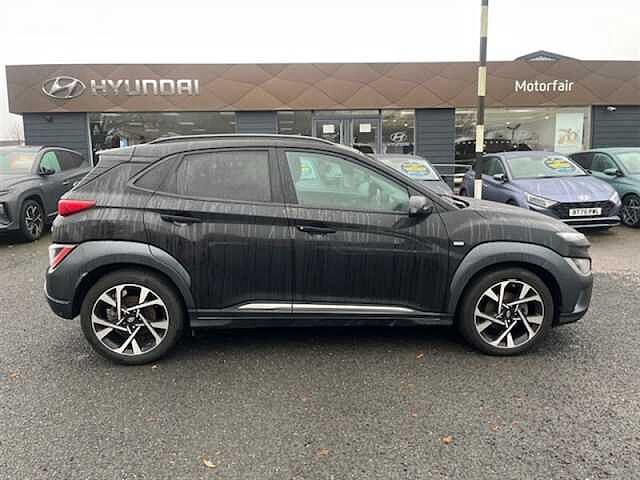 Hyundai KONA 1.0 T-GDi MHEV Premium SUV 5dr Petrol Hybrid Manual Euro 6 (s/s) (120 ps) Black