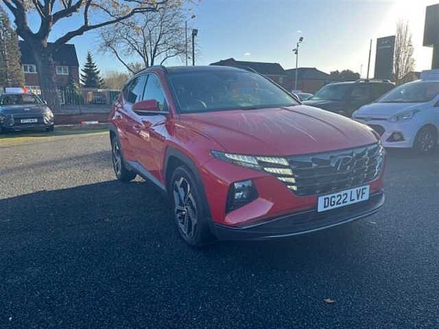 Hyundai TUCSON 1.6 h T-GDi Ultimate SUV 5dr Petrol Hybrid Auto Euro 6 (s/s) (230 ps) Red