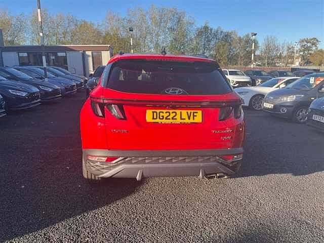 Hyundai TUCSON 1.6 h T-GDi Ultimate SUV 5dr Petrol Hybrid Auto Euro 6 (s/s) (230 ps) Red