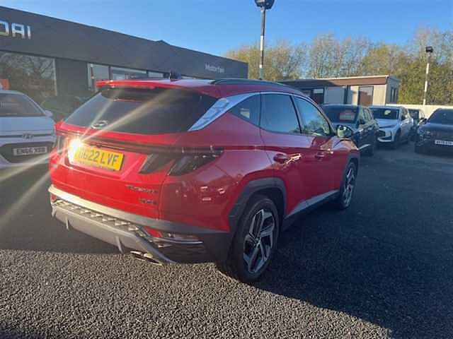 Hyundai TUCSON 1.6 h T-GDi Ultimate SUV 5dr Petrol Hybrid Auto Euro 6 (s/s) (230 ps) Red
