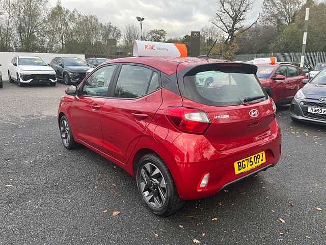 Hyundai I10 1.0 Advance Hatchback 5dr Petrol Auto Euro 6 (s/s) (63 ps) Red