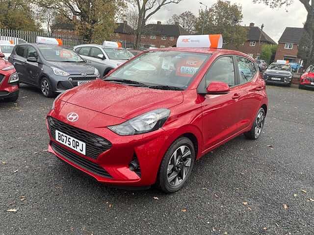 Hyundai I10 1.0 Advance Hatchback 5dr Petrol Auto Euro 6 (s/s) (63 ps) Red