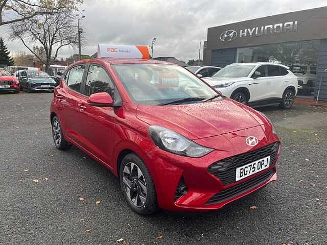 Hyundai I10 1.0 Advance Hatchback 5dr Petrol Auto Euro 6 (s/s) (63 ps) Red