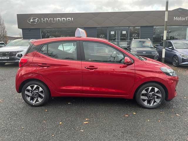 Hyundai I10 1.0 Advance Hatchback 5dr Petrol Auto Euro 6 (s/s) (63 ps) Red