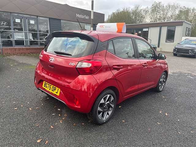 Hyundai I10 1.0 Advance Hatchback 5dr Petrol Auto Euro 6 (s/s) (63 ps) Red