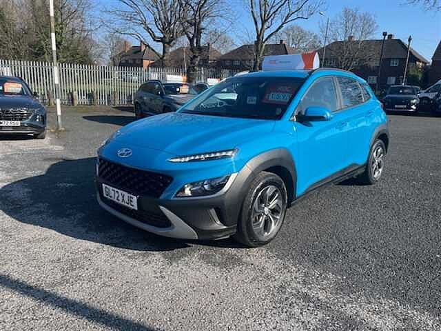 Hyundai KONA 1.6 h-GDi SE Connect SUV 5dr Petrol Hybrid DCT Euro 6 (s/s) (141 ps) Blue