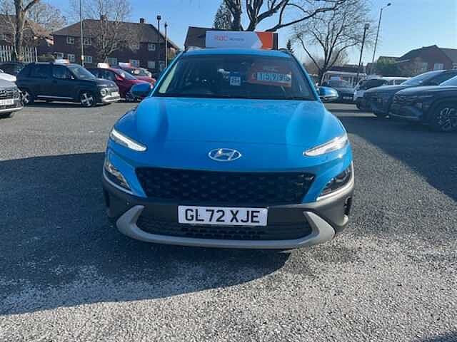 Hyundai KONA 1.6 h-GDi SE Connect SUV 5dr Petrol Hybrid DCT Euro 6 (s/s) (141 ps) Blue