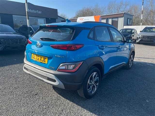 Hyundai KONA 1.6 h-GDi SE Connect SUV 5dr Petrol Hybrid DCT Euro 6 (s/s) (141 ps) Blue