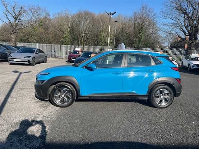 Hyundai KONA 1.6 h-GDi SE Connect SUV 5dr Petrol Hybrid DCT Euro 6 (s/s) (141 ps) Blue