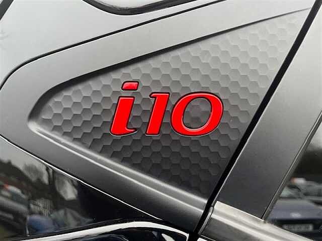 Hyundai I10 1.0 T-GDi N Line Hatchback 5dr Petrol Manual Euro 6 (s/s) (100 ps) Black