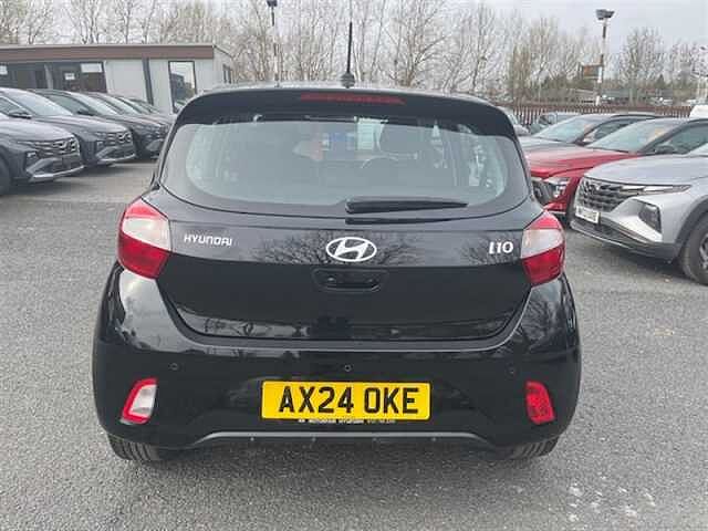 Hyundai I10 1.0 Advance Hatchback 5dr Petrol Manual Euro 6 (s/s) (63 ps) Black