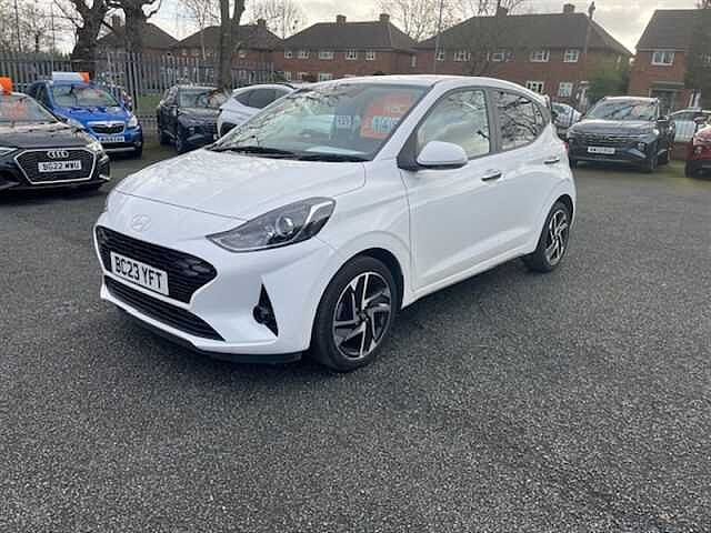 Hyundai I10 1.2 Premium Hatchback 5dr Petrol Auto Euro 6 (s/s) (84 ps) White