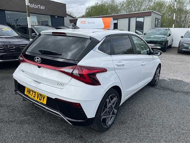 Hyundai I20 1.0 T-GDi Premium Hatchback 5dr Petrol Manual Euro 6 (s/s) (100 ps) White