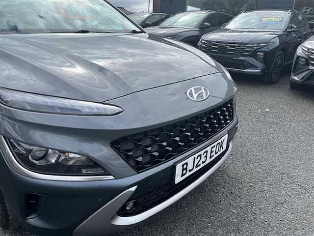 Hyundai KONA 1.0 T-GDi MHEV Premium SUV 5dr Petrol Hybrid Manual Euro 6 (s/s) (120 ps) Grey