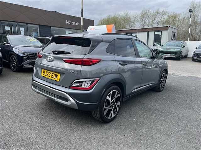 Hyundai KONA 1.0 T-GDi MHEV Premium SUV 5dr Petrol Hybrid Manual Euro 6 (s/s) (120 ps) Grey