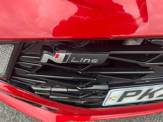 Hyundai I10 1.0 T-GDi N Line Hatchback 5dr Petrol Manual Euro 6 (s/s) (100 ps) Red