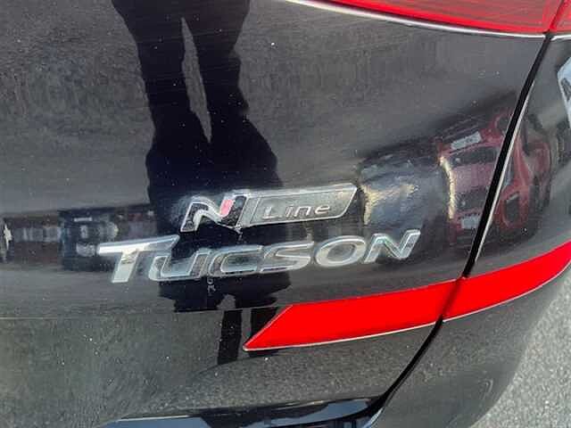 Hyundai TUCSON 1.6 T-GDi N Line SUV 5dr Petrol Manual Euro 6 (s/s) (177 ps) Black