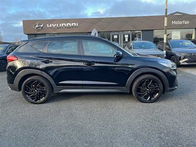 Hyundai TUCSON 1.6 T-GDi N Line SUV 5dr Petrol Manual Euro 6 (s/s) (177 ps) Black