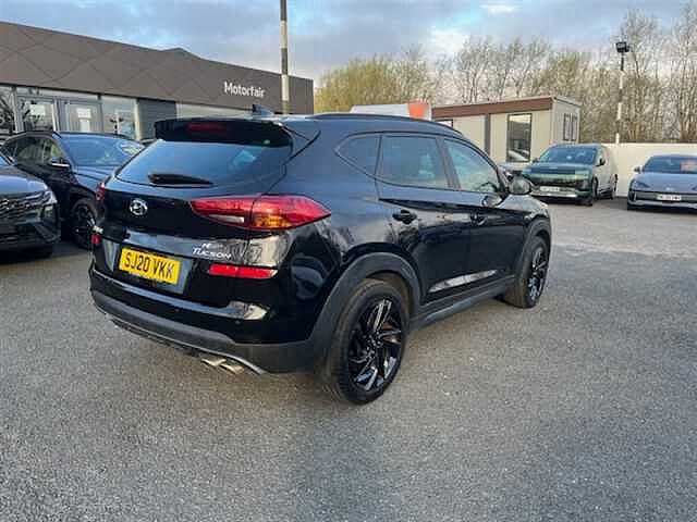 Hyundai TUCSON 1.6 T-GDi N Line SUV 5dr Petrol Manual Euro 6 (s/s) (177 ps) Black