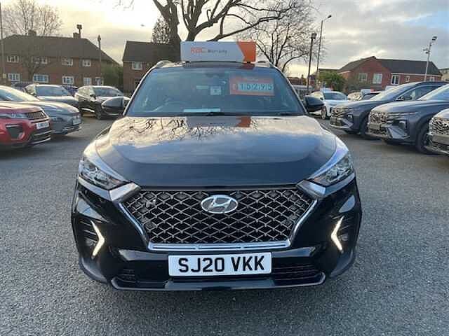 Hyundai TUCSON 1.6 T-GDi N Line SUV 5dr Petrol Manual Euro 6 (s/s) (177 ps) Black