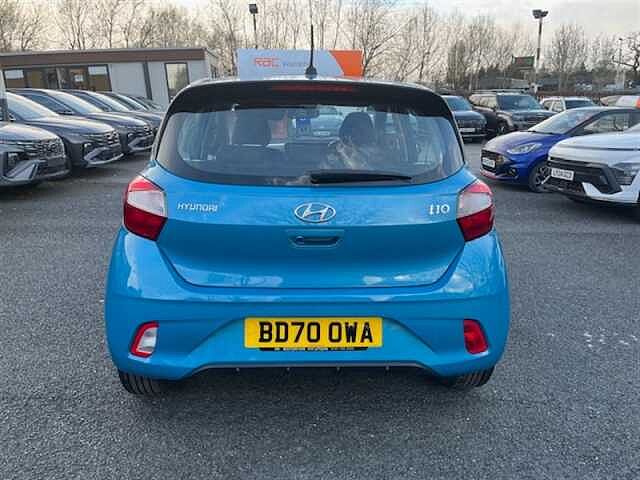 Hyundai I10 1.2 SE Connect Hatchback 5dr Petrol Auto Euro 6 (s/s) (84 ps) Blue