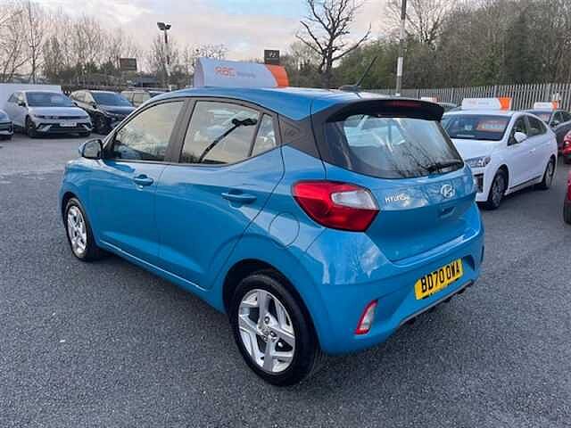 Hyundai I10 1.2 SE Connect Hatchback 5dr Petrol Auto Euro 6 (s/s) (84 ps) Blue