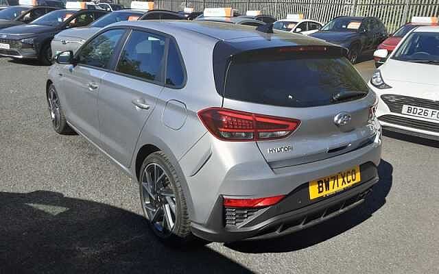 Hyundai I30 1.5 T-GDi MHEV N Line Hatchback 5dr Petrol Hybrid Manual Euro 6 (s/s) (159 ps) Silver