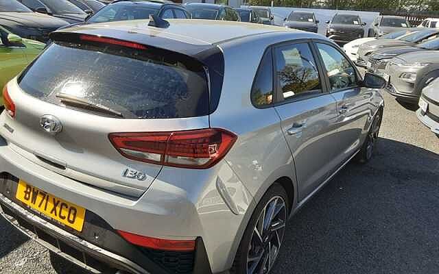 Hyundai I30 1.5 T-GDi MHEV N Line Hatchback 5dr Petrol Hybrid Manual Euro 6 (s/s) (159 ps) Silver