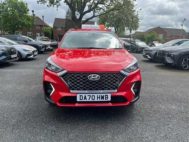 Hyundai TUCSON 1.6 CRDi MHEV N Line SUV 5dr Diesel Hybrid DCT Euro 6 (s/s) (136 ps)