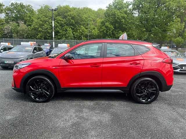 Hyundai TUCSON 1.6 CRDi MHEV N Line SUV 5dr Diesel Hybrid DCT Euro 6 (s/s) (136 ps)