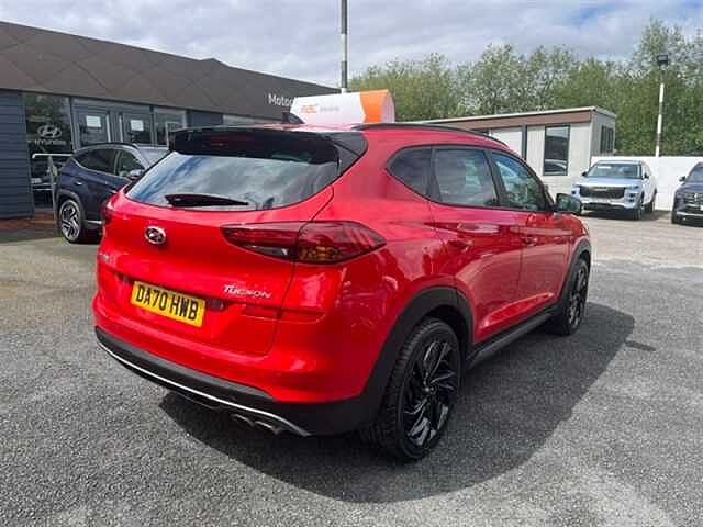 Hyundai TUCSON 1.6 CRDi MHEV N Line SUV 5dr Diesel Hybrid DCT Euro 6 (s/s) (136 ps)