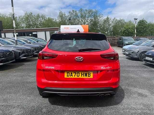 Hyundai TUCSON 1.6 CRDi MHEV N Line SUV 5dr Diesel Hybrid DCT Euro 6 (s/s) (136 ps)