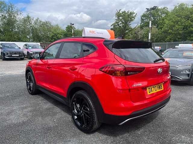 Hyundai TUCSON 1.6 CRDi MHEV N Line SUV 5dr Diesel Hybrid DCT Euro 6 (s/s) (136 ps)